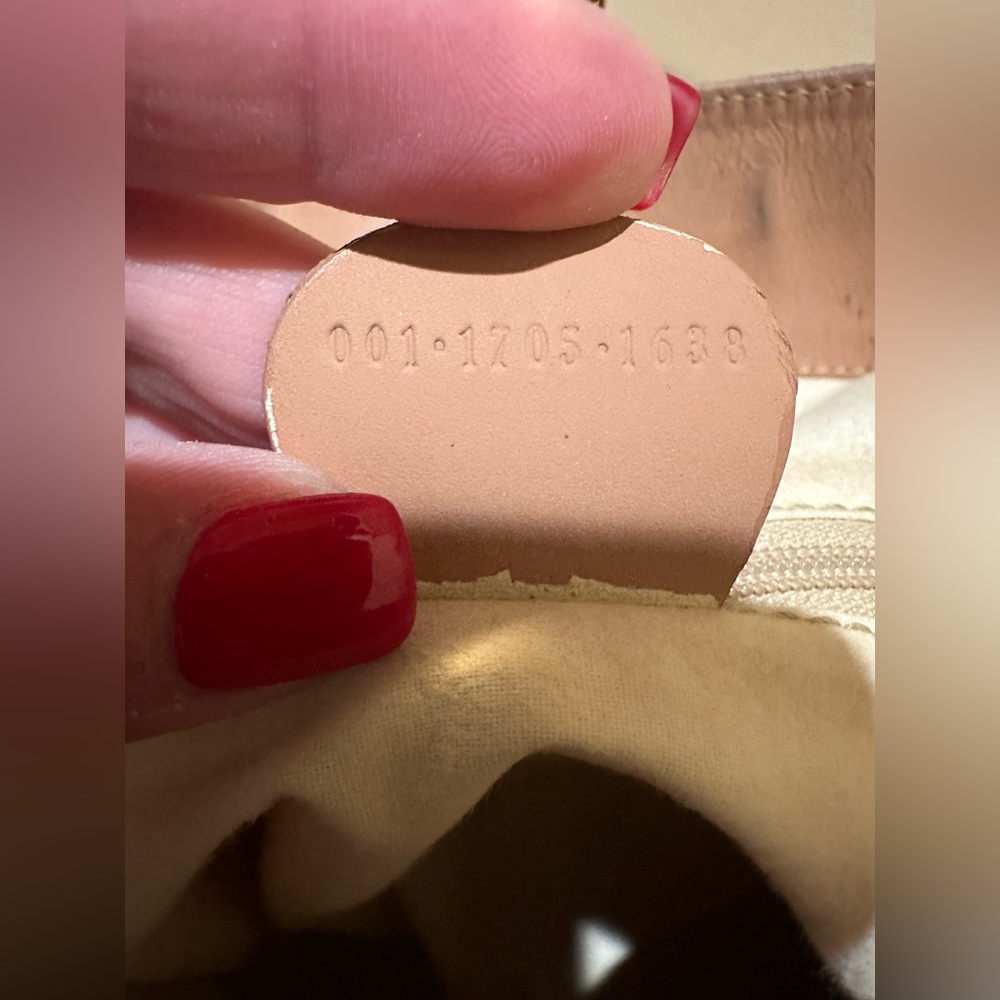 Gucci Suede Bamboo 2-way carry Bag in Beige - Picture 10 of 12